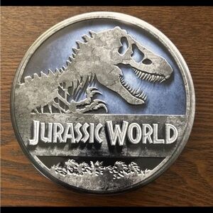 Jurassic World Metal DVD 2 Disc Set Tin blu ray